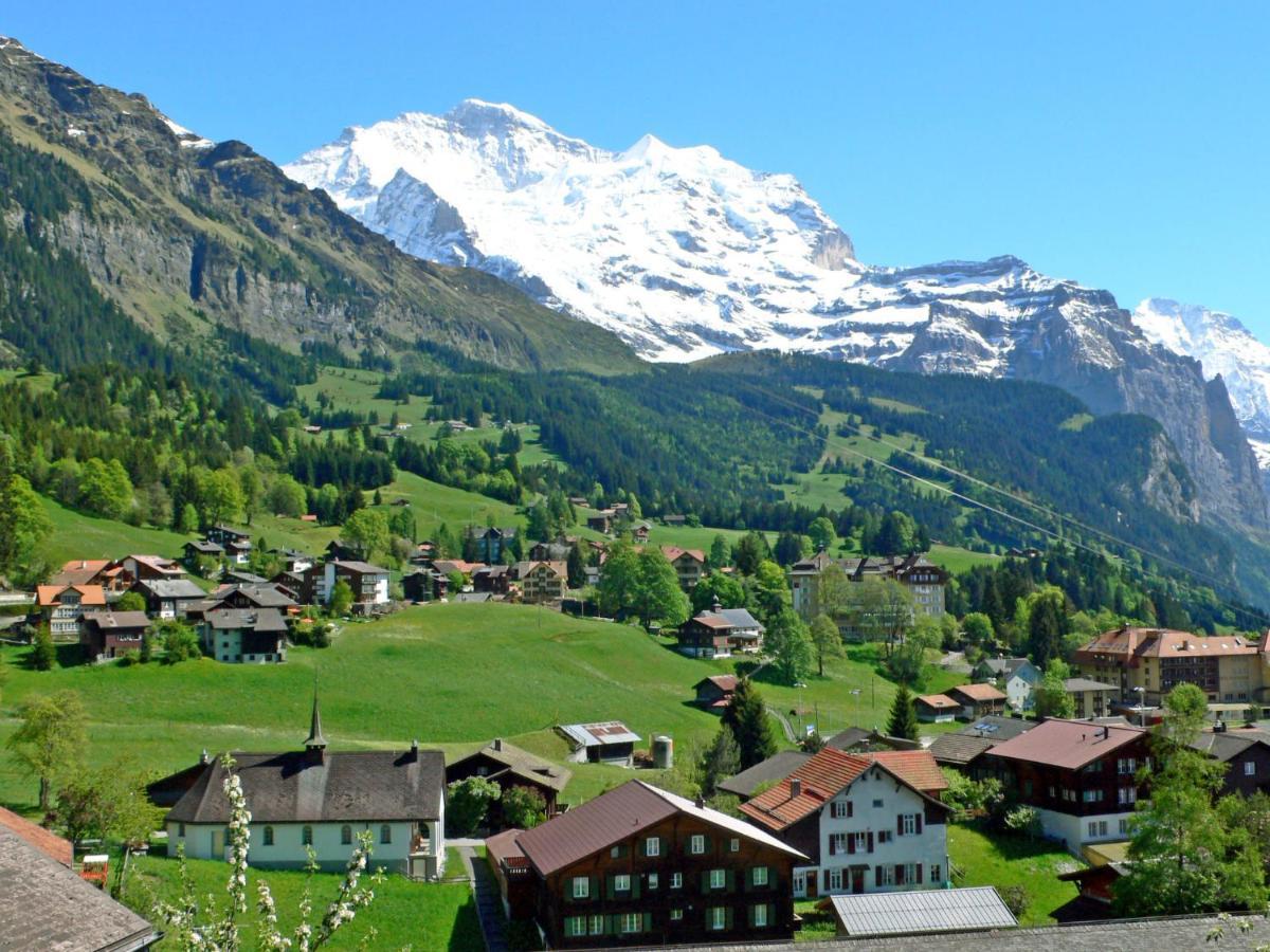 Apartment Bristol Apt-K By Interhome Wengen Buitenkant foto