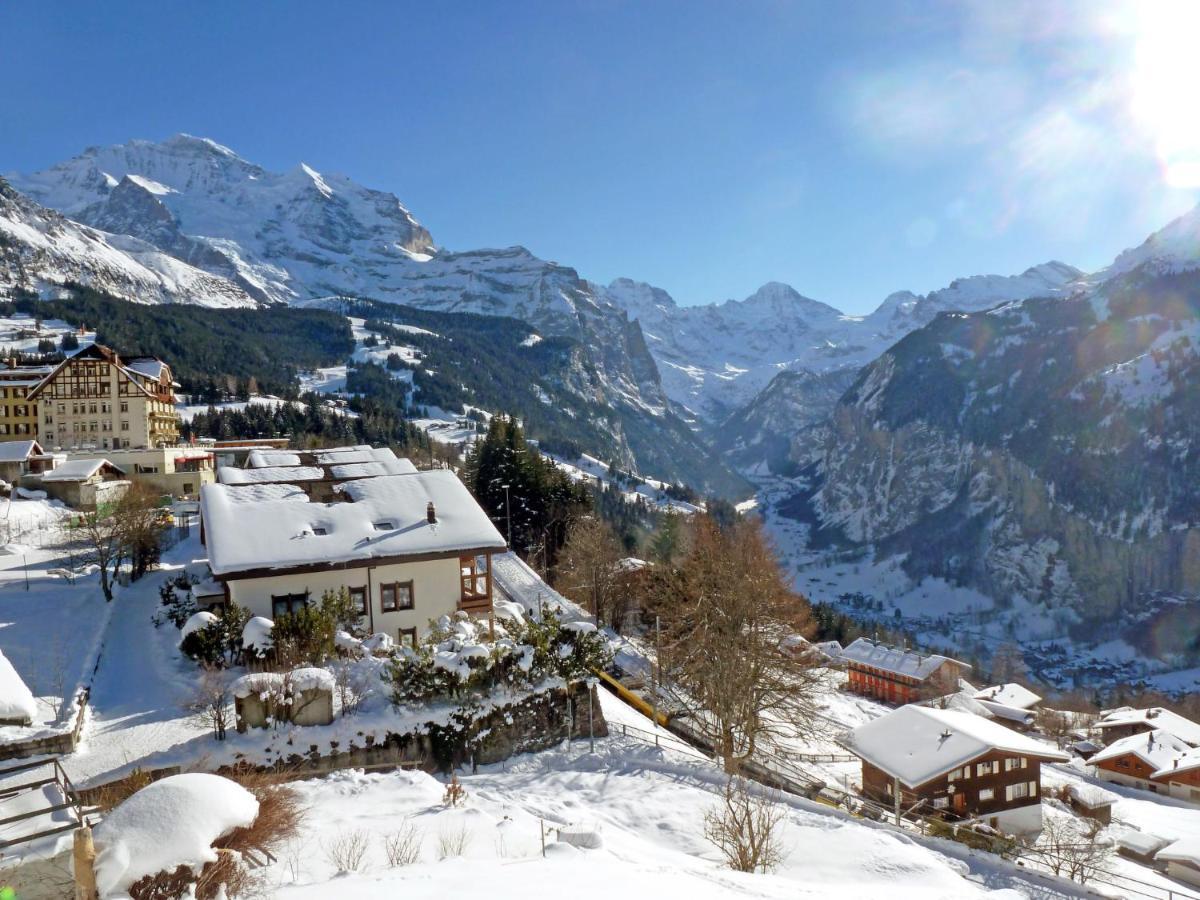 Apartment Bristol Apt-K By Interhome Wengen Buitenkant foto
